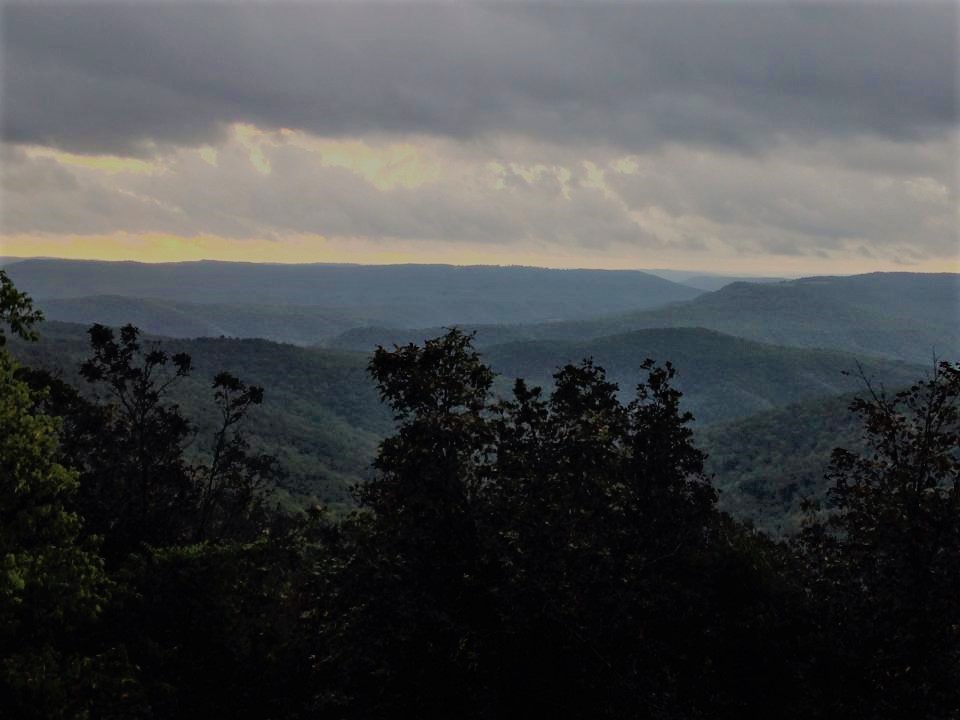 Arkansas_Buffalo River valley near Ponca